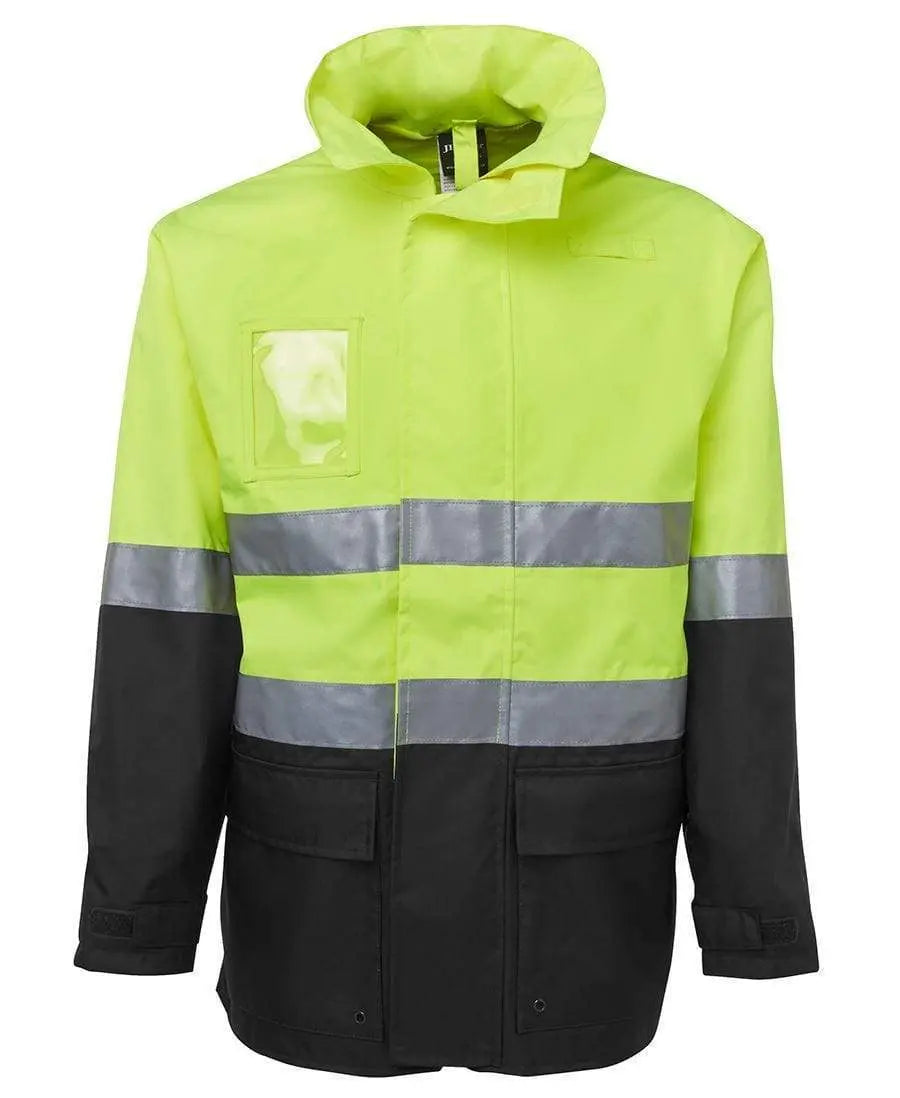JB'S Hi-Vis Long Line Jacket 6DNLL Metro Workwear.